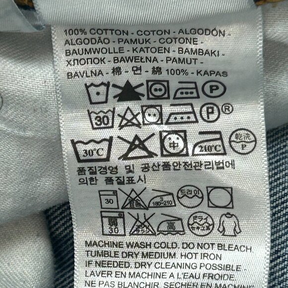 Levis 550 Men's Straight Leg Medium Wash Size 40x30 | 100% Cotton | Classic - Picture 6 of 10